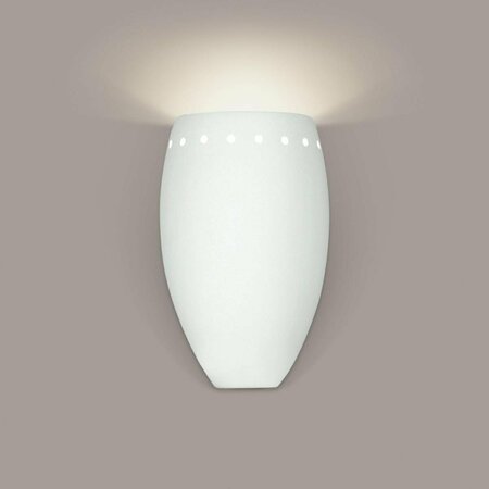 A19 LIGHTING Grenada E26 Base Dimmable LED Wall Sconce, Bisque 1503-1LEDE26